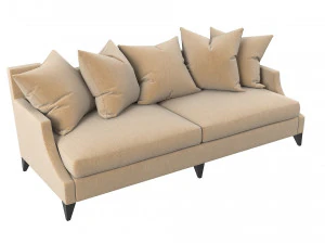 Baker Original Sofa Ba6959s 3D Model