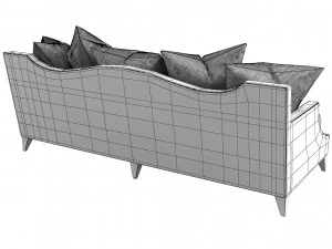 Baker Original Sofa Ba6959s 3D Model