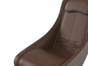 Bork D632 Massage Chair and D605 Foot Massager Model 3D