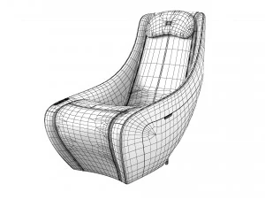 Bork D632 Massage Chair 3D Model