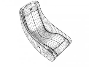 Bork D632 Massage Chair 3D Model