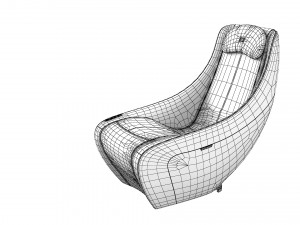Bork D632 Massage Chair Modello 3D