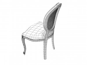Seven Sedie Dining Chair 3256S Modèle 3D