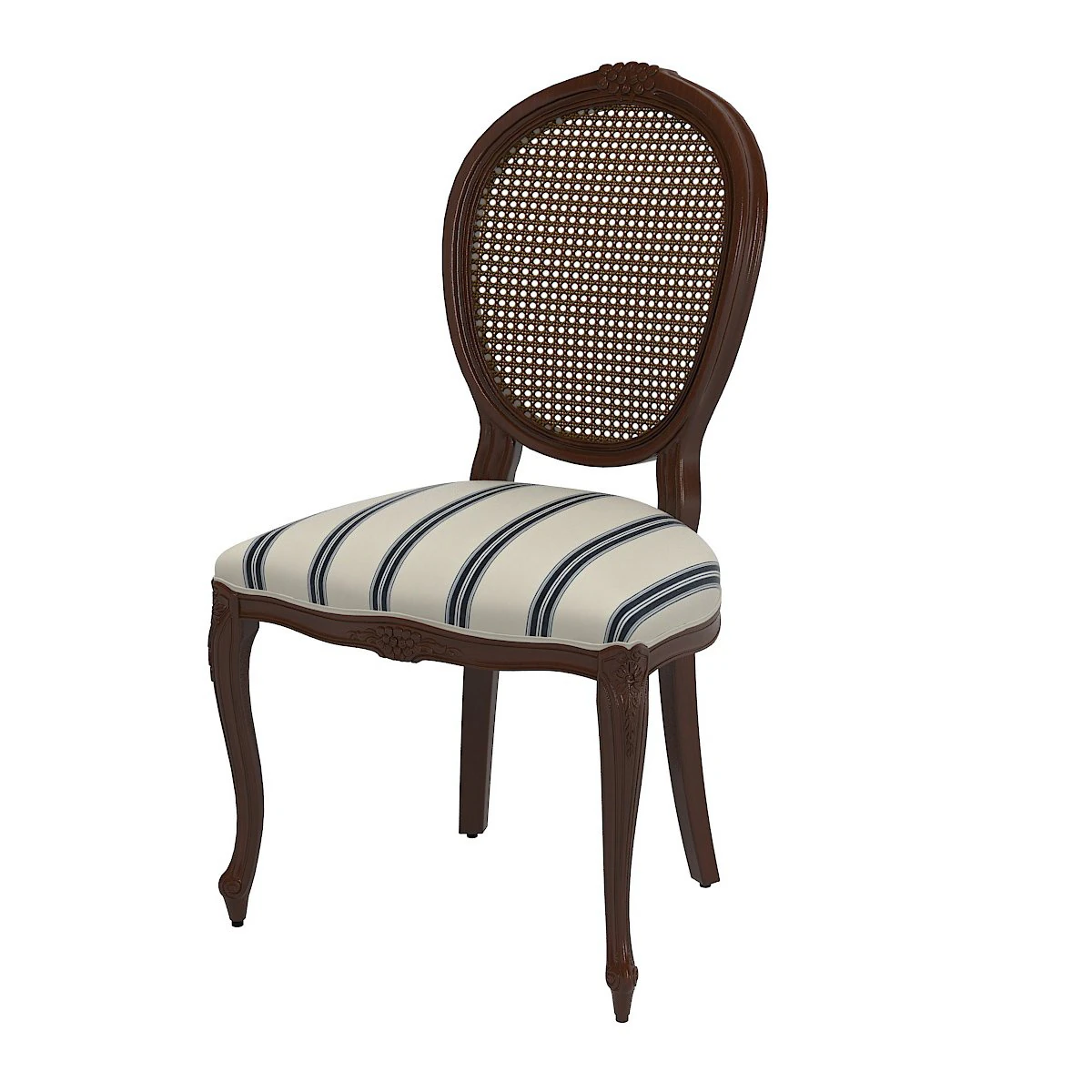 Seven Sedie Dining Chair3256S 3D Model .c4d .max .obj .3ds .fbx .stl .blend 