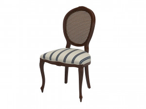 Seven Sedie Dining Chair3256S 3D मॉडल