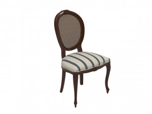 Seven Sedie Dining Chair3256S 3D मॉडल
