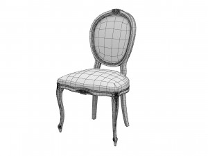 Seven Sedie Dining Chair3256S 3D मॉडल