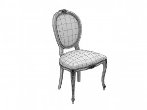 Seven Sedie Dining Chair3256S 3D मॉडल
