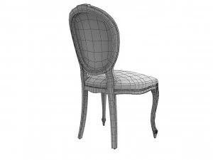 Seven Sedie Dining Chair3256S 3D Model