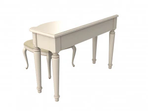 Camelgroup Siena avorio Vanity table set 3D Model