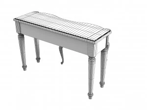 Camelgroup Siena avorio Vanity table set 3D Model