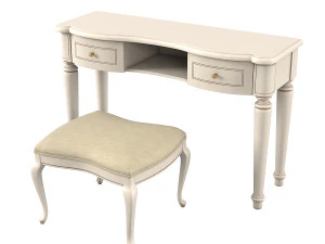 Camelgroup Siena avorio Vanity table set 3D Model