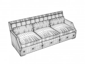 Lexington Audrey Sofa 3D Model