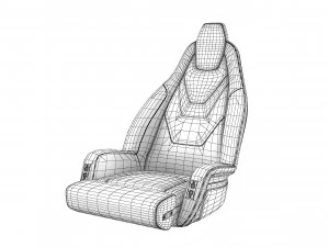 Captain Yacht Chair 3D Model