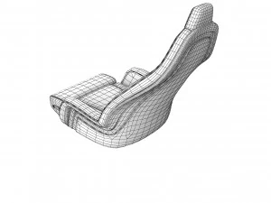 Captain Yacht Chair 3D Model