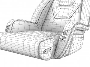 Captain Yacht Chair 3D Model