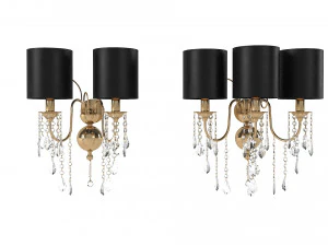 Aiardini Sconce Set 3D Model