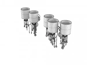 Aiardini Sconce Set 3D Model
