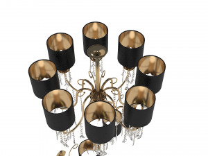 Aiardini 2015 giulietta chandelier Sconce Set 3D 모델