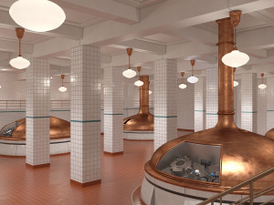 Beer Factory 3D Модель