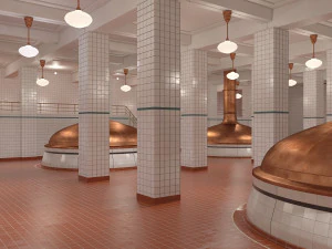 Bierfabrik 3D Modell
