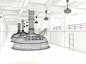 Beer Factory 3D Модель
