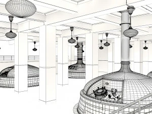 Bierfabrik 3D Modell