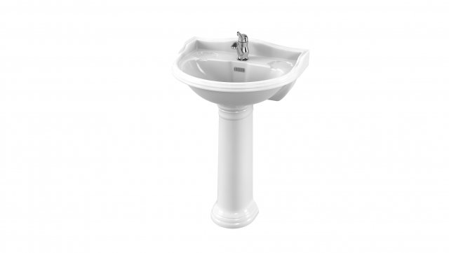 Hudson Reed Washbasin 3D 모델 .c4d .max .obj .3ds .fbx .stl .blend 