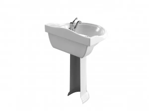 Hudson Reed Washbasin 3D Model