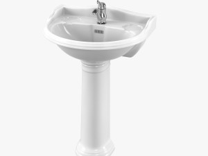 Hudson Reed Washbasin 3D 모델