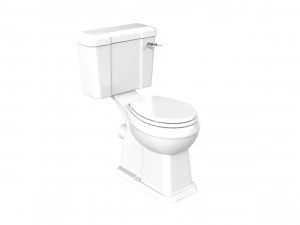 Hudson Reed Retro Toilet 3D Model