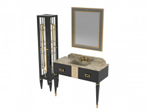 Ypsilon Welton Bathroom Set Model 3D