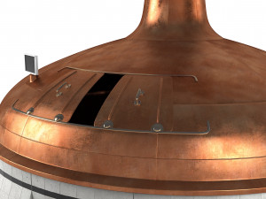 Beer Brewing Kettle Modello 3D
