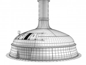 Beer Brewing Kettle Modello 3D