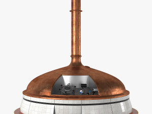 Beer Brewing Tank 3D 模型