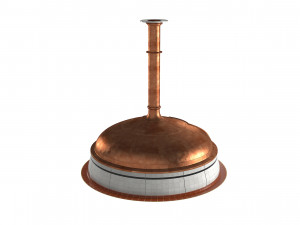 Beer Brewing Tank 3D Model