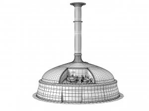 Beer Brewing Tank 3D Model