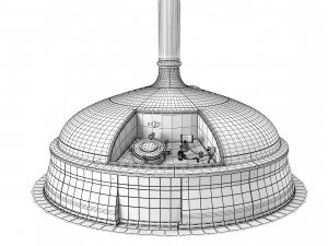 Beer Brewing Tank 3D Model