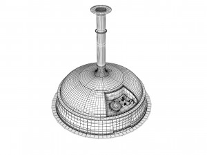 Beer Brewing Tank 3D Model
