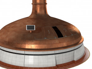 Beer Manufacture Tanks 3D Model