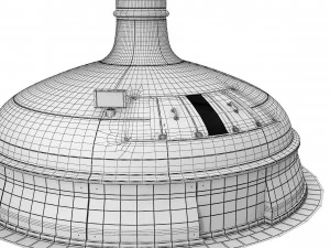 Beer Manufacture Tanks 3D Model