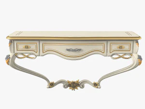 Signorini Coco Forever wandgemonteerde consoletafel 3D Model