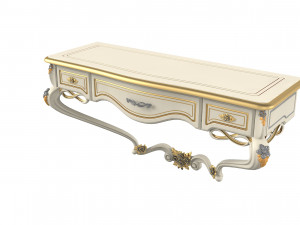 Signorini Coco Forever Wall Mounted Console Table Modelo 3D