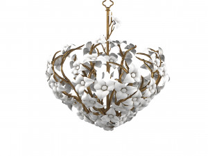 Cobett Lighting Lily 211-47-CE Chandelier 3D मॉडल