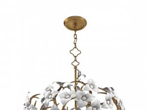 Cobett Lighting Lily 211-47-CE Chandelier 3D मॉडल