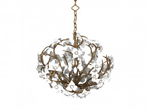 Cobett Lighting Lily 211-47-CE Chandelier 3D मॉडल