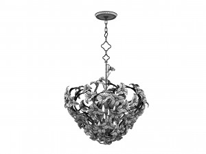 Cobett Lighting Lily 211-47-CE Chandelier 3D मॉडल