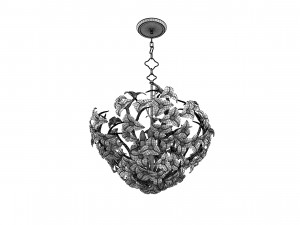 Cobett Lighting Lily 211-47-CE Chandelier 3D मॉडल