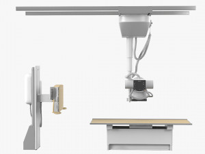 Philips DigitalDiagnost C50 Ceiling Mounted Digital X-Ray System Modelo 3D