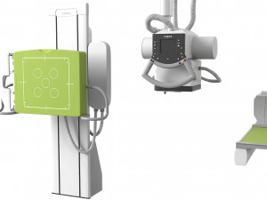 Combidiagnost R90 Medical Radiography Equipment Set 3D Модель